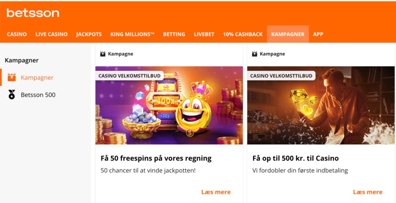 Bedste danske casino - Betsson