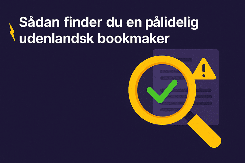 Schemategning af sikker udenlandsk bookmakerplatform